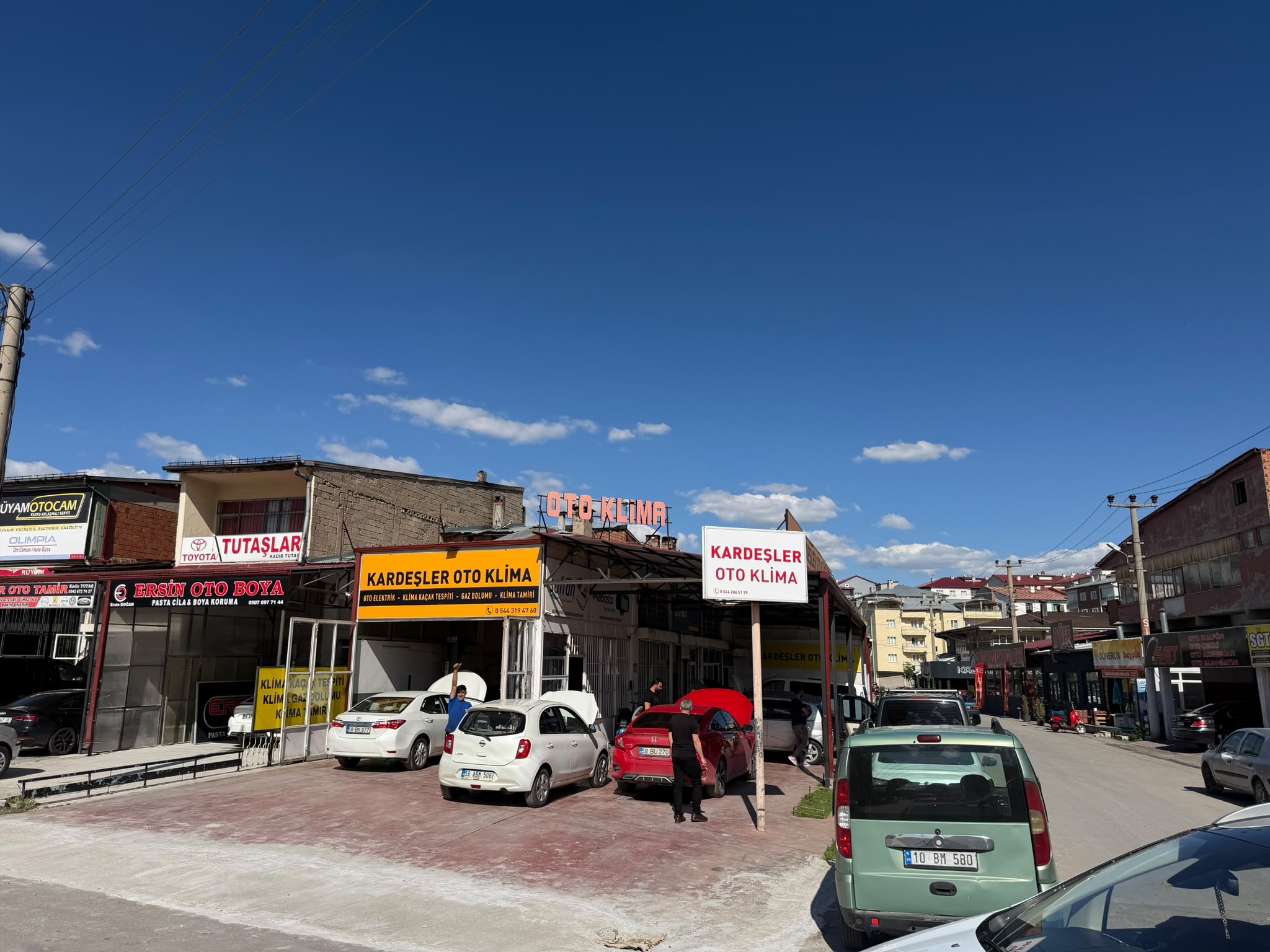 Sivas oto klima servisi Kardeşler Oto Klima